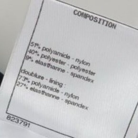 Authentic CHANEL Camellia Lamé Swimsuit Vintage Rose 38 - Picture 10 of 10